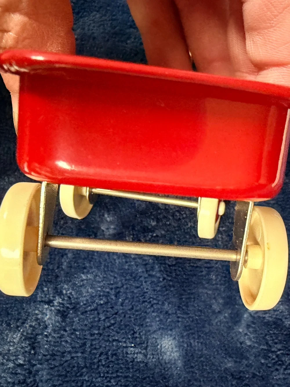 Classic Tiny Red Toy Wagon for Kids - Durable Play Cart